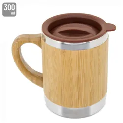 TAZZA ISOTERMICA IN BAMBÚ "BRUNEI"