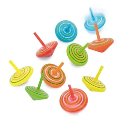 SET 10 TROTTOLE IN LEGNO "GIRO"