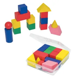 PUZZLE GEOMETRICO IN LEGNO