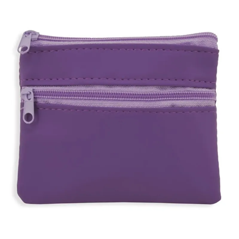 PORTAMONETE DOPPIA ZIP LAUREN