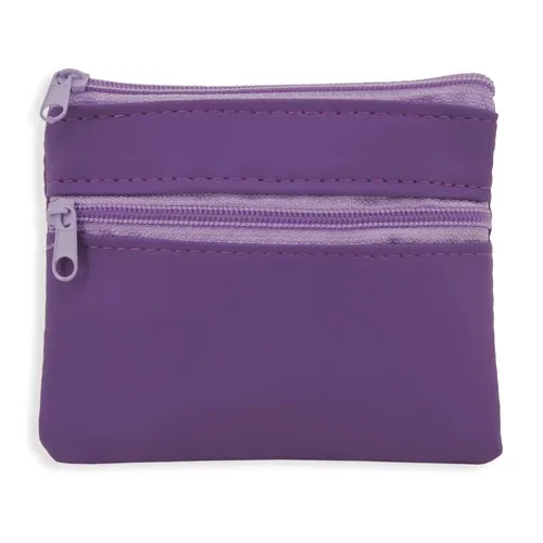 PORTAMONETE DOPPIA ZIP LAUREN