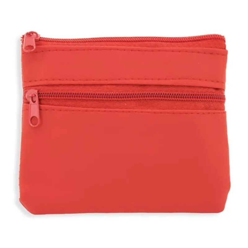 PORTAMONETE DOPPIA ZIP LAUREN