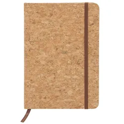 BLOCCO NOTES A5 IN SUGHERO NATURALE "CIRO"