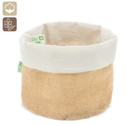 BORSA PER PANE COTONE E JUTA NATURALE 