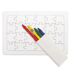 PUZZLE + PASTELLI A CERA "PIKI