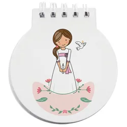 BLOCCO COMUNIONE BAMBINA "FRIDA"