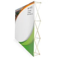 POP UP VELCRO 3 X 3 CON TROLLEY "SHOWROOM"