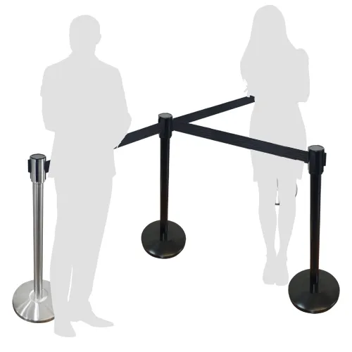 COLONNINA+NASTRO ESTENSIBILE "DIVISION"