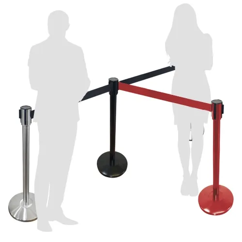 COLONNINA+NASTRO ESTENSIBILE "DIVISION"