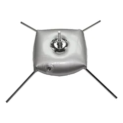BASE DI METALLO IN FORMA CROCE "BOST"