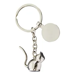PORTACHIAVI METALLICO "GATITO"