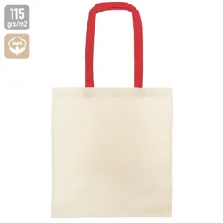 BORSA COTONE MANICO COLORATO "SAGAR"
