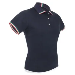 POLO BANDIERA ITALIANA DONNA "PATRIOS"