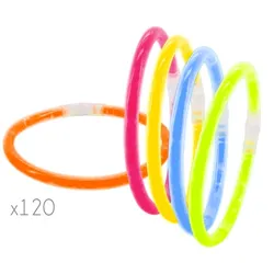BRACCIALETTI LUMINOSI "NEON" (PACK 120 pz)