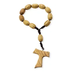 ROSARIO DI LEGNO "TAU"