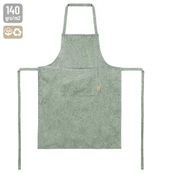 Grembiule di cotone riciclato “tavernier” · 10792-VE