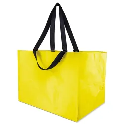 Borsa laminata in pp extra grande “merlin” · 10893-AM