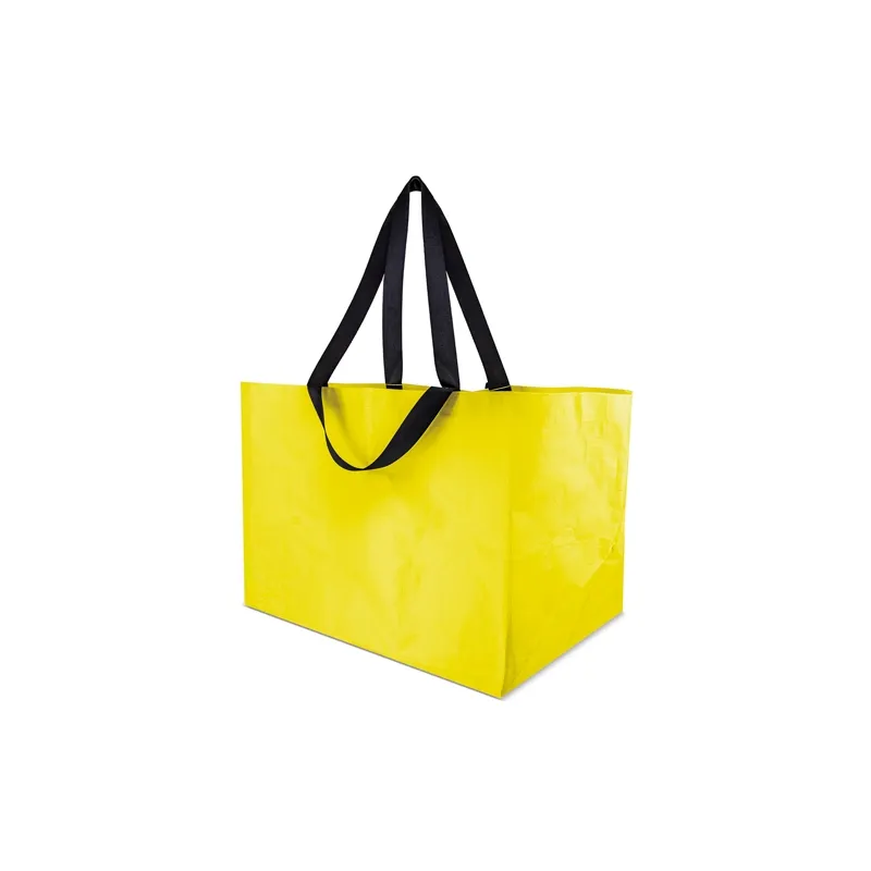 Borsa laminata in pp extra grande “merlin” · 10893-AM