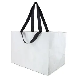 Borsa laminata in pp extra grande “merlin” · 10893-BL