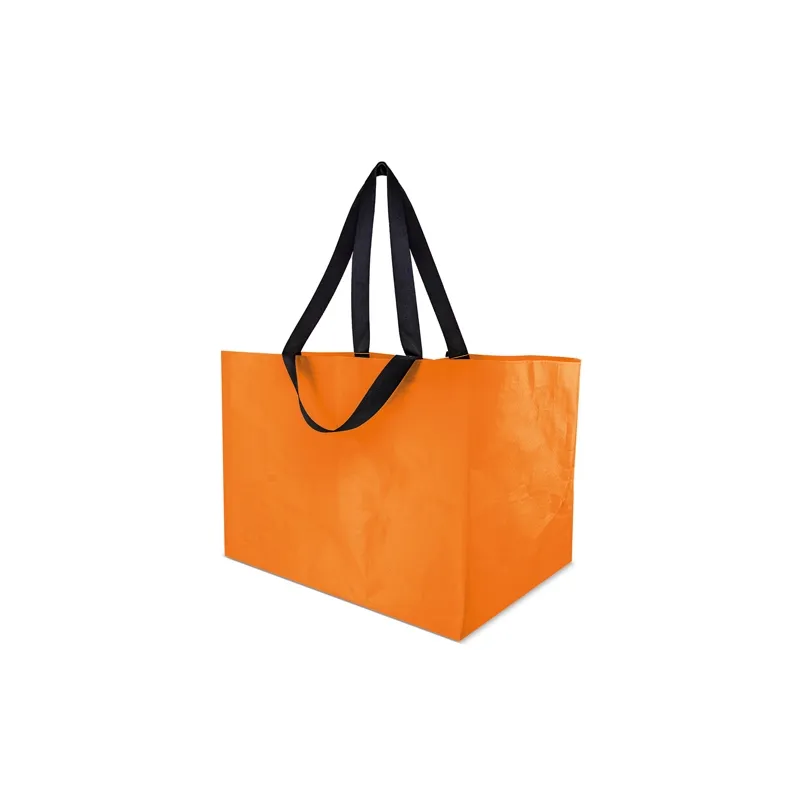 Borsa laminata in pp extra grande “merlin” · 10893-NA