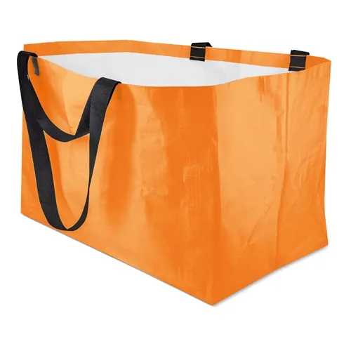 Borsa laminata in pp extra grande “merlin” · 10893-NA