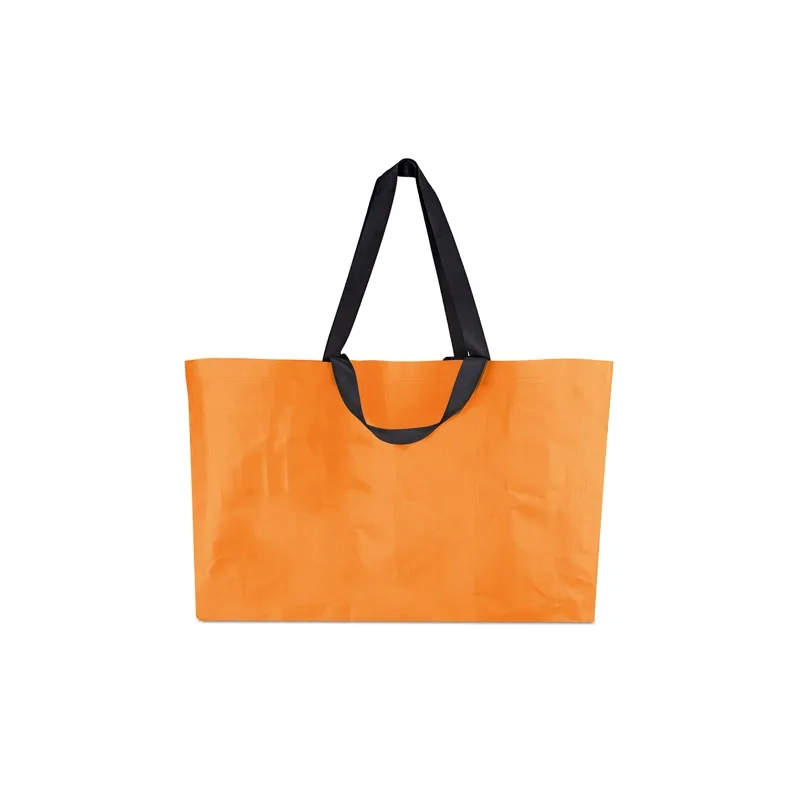 Borsa laminata in pp extra grande “merlin” · 10893-NA