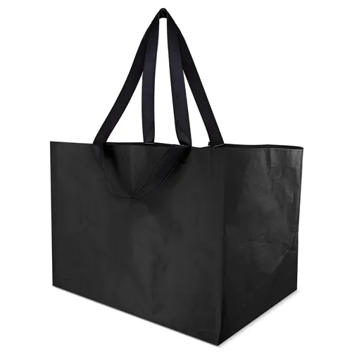 Borsa laminata in pp extra grande “merlin” · 10893-NE