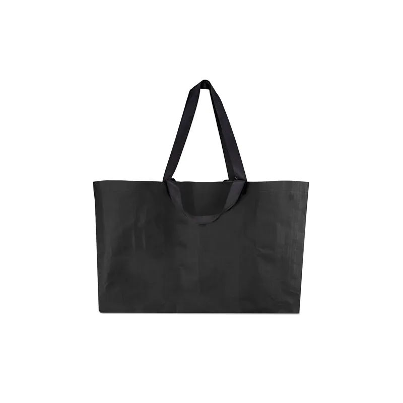 Borsa laminata in pp extra grande “merlin” · 10893-NE