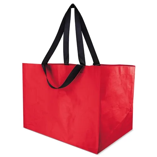 Borsa laminata in pp extra grande “merlin” · 10893-RO