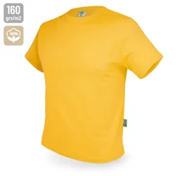 T-SHIRT 160G PER ADULTO E BAMBINO "NATUR"