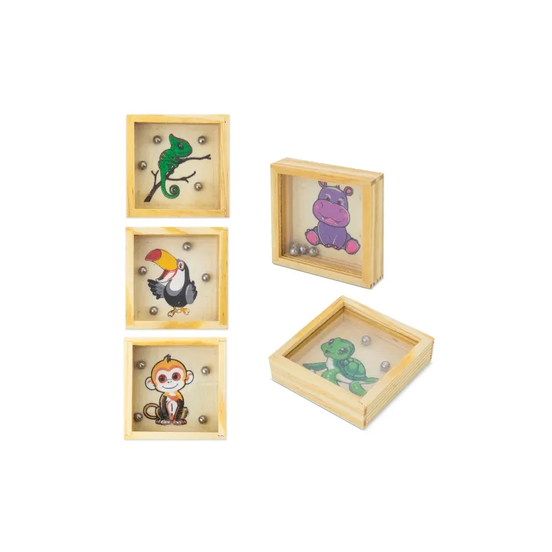 Set di 5 labirinti in legno “jungle” · 10909