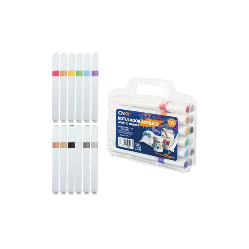 Set di 12 pennarelli acrilici “kolorin” · 10933