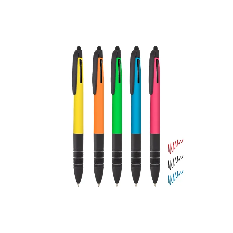 Set penne touch fluo 3 colori “impact” (5 pz) · 10936-SU