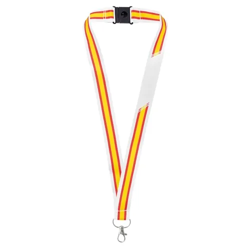 Lanyard extra large bandiera spagna “policia” · 10964-BL