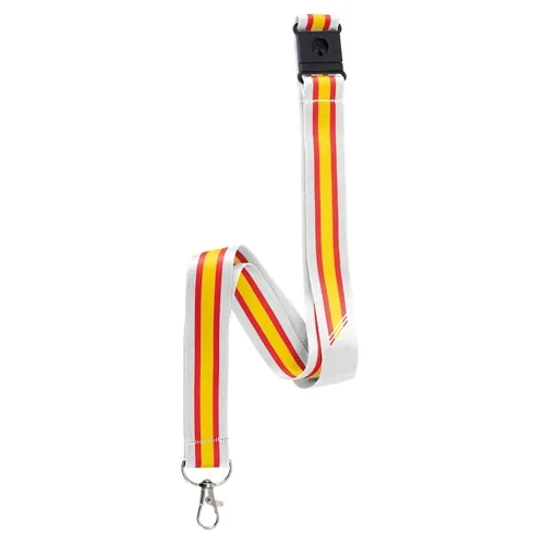 Lanyard extra large bandiera spagna “policia” · 10964-BL