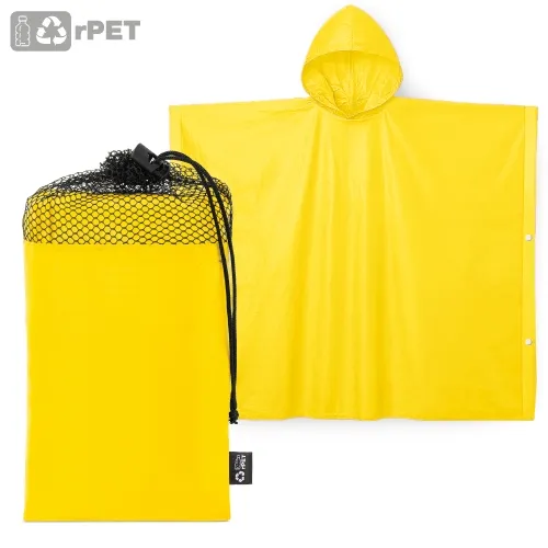 Poncho con borsa-custodia rete “aventura” · 10969-AM