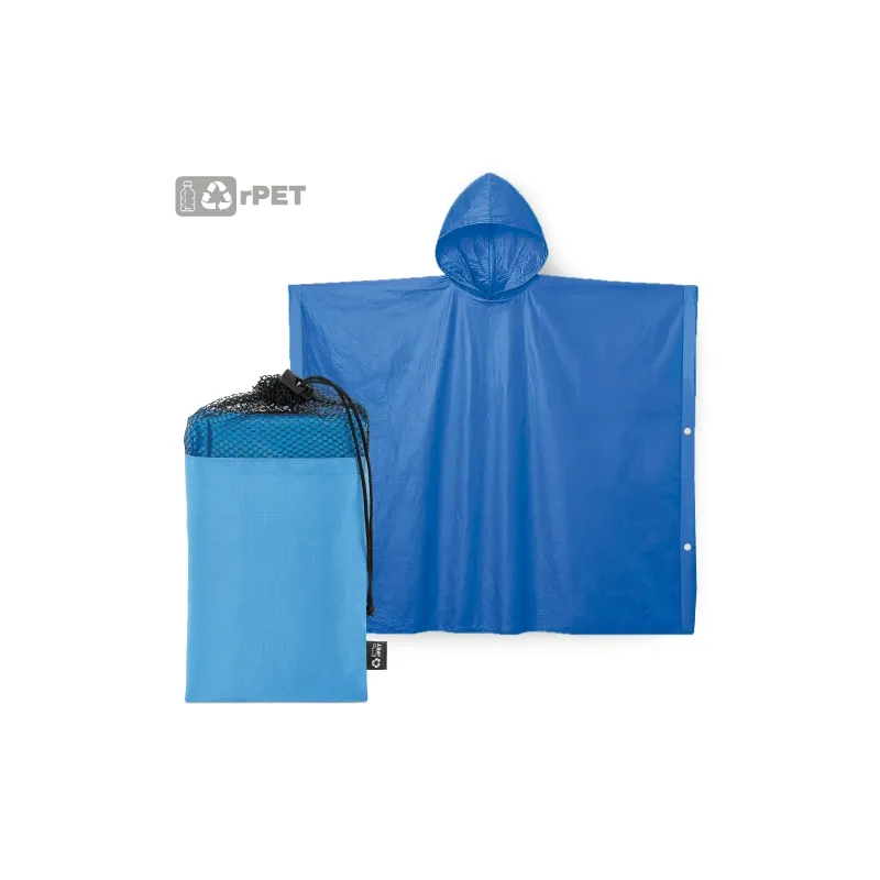 Poncho con borsa-custodia rete “aventura” · 10969-RY