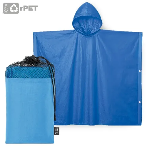 Poncho con borsa-custodia rete “aventura” · 10969-RY