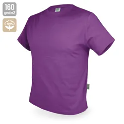 T-SHIRT 160G PER ADULTO E BAMBINO "NATUR"