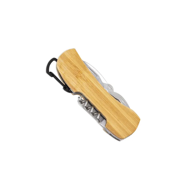 Coltello tascabile multiuso bambù “saskat” · 11007