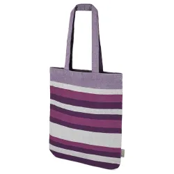 Borsa a righe in cotone riciclato "trinity" · 11024-LI 2