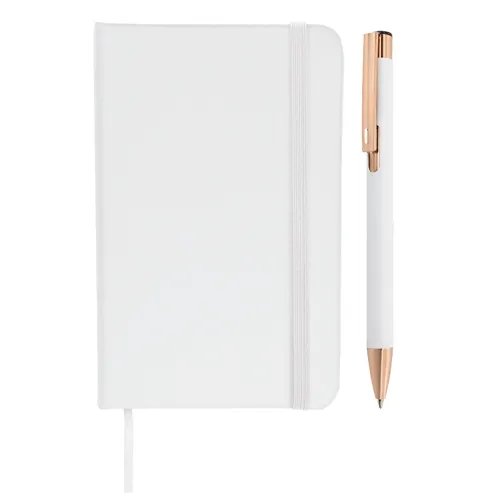 Set di quaderno a6 e penna “zadie” · 11074-BL