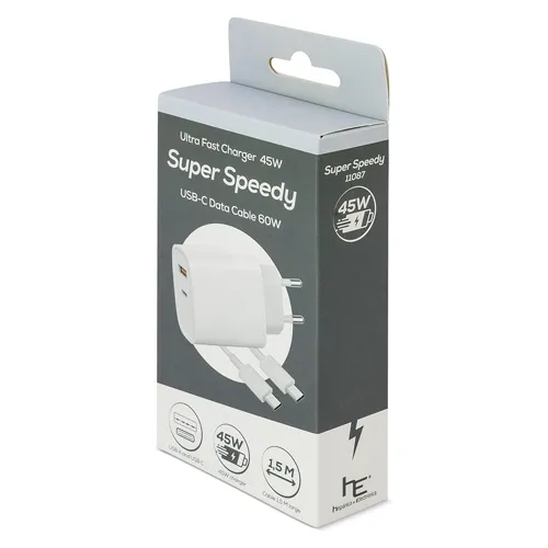 Caricabatterie 45w "super speedy" · 11087
