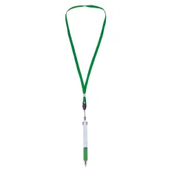 Penna 2 colori con lanyard “bisskar” · 11098-VE 2