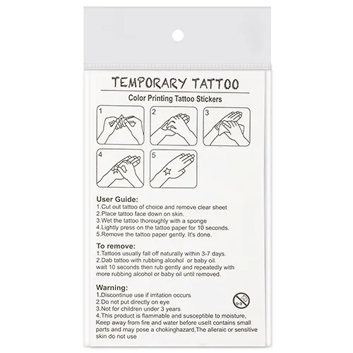 Tatuaggi temporanei adesivi spagna “country” · 11105-ESP