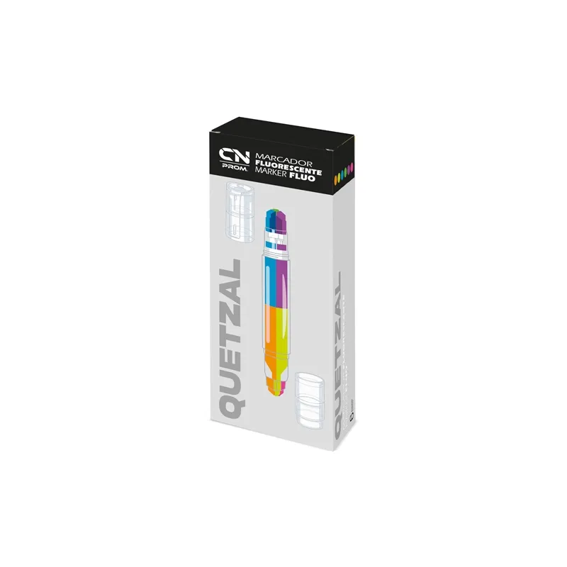 Set di 6 evidenziatori “quetzal” · 11153