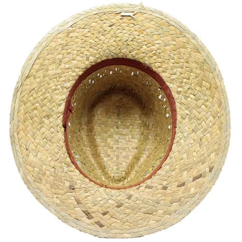 Cappello di paglia verde con fascia interna “paulo” · N-061