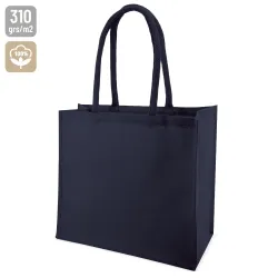 Borsa in cotone con manico comodo "surat" · T-4000-MA