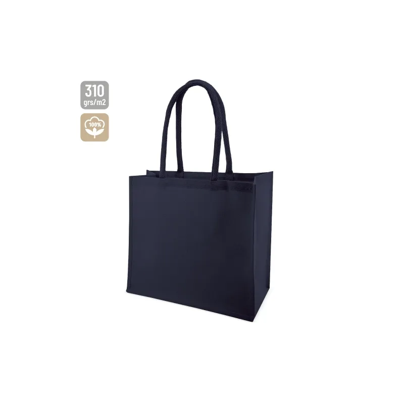Borsa in cotone con manico comodo "surat" · T-4000-MA