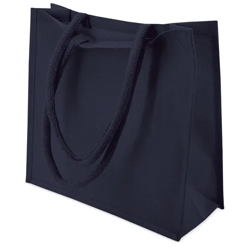 Borsa in cotone con manico comodo "surat" · T-4000-MA